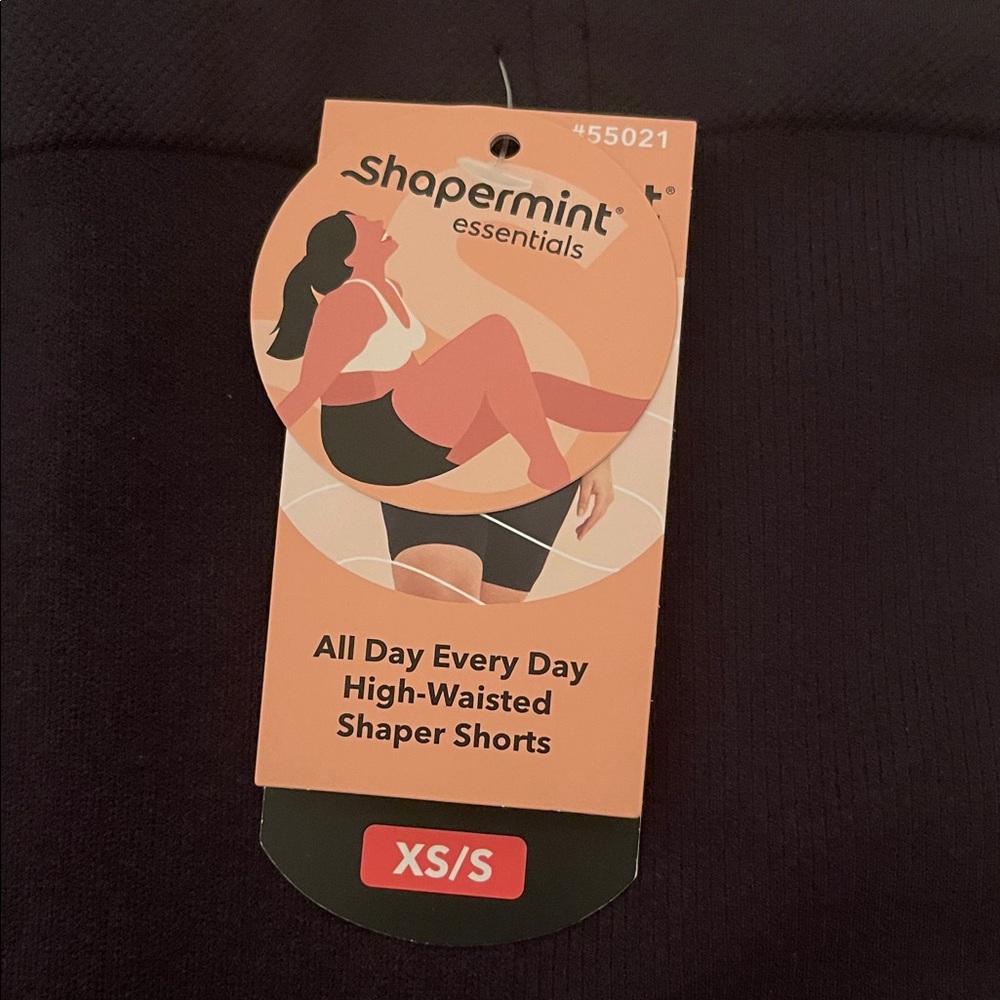 Shapermint All Day Every Day Black High-Waisted Shaper Shorts - Picture 3 of 8